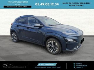 86000 : Hyundai Poitiers - Eco des Nations - HYUNDAI Kona - Kona - Bleu - Traction - Electrique