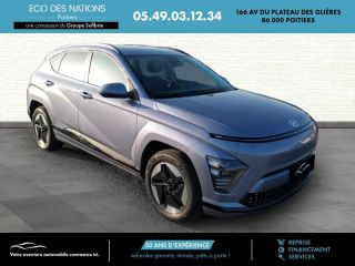 86000 : Hyundai Poitiers - Eco des Nations - HYUNDAI Kona - Kona - Meta Blue métallisé - Traction - Electrique