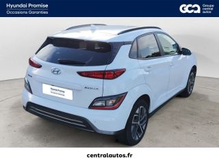 38300 : Hyundai Bourgoin-Jallieu - CENTRAL MOTOR LYON - HYUNDAI KONA ELECTRIC Intuitive - KONA ELECTRIQUE - Blanc - Automate à fonct. Continu - Courant électrique