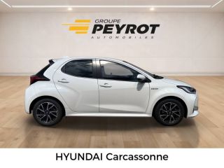 11020 : Hyundai Carcassonne - HMDS - TOYOTA YARIS HYBRIDE MY20 Design - YARIS IV - BLANC - Automate à fonct. Continu - Essence / Courant électrique