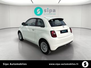 33140 : Hyundai - Sipa Automobiles – Bordeaux Sud - Villenave d’Ornon - FIAT 500e BERLINE Nouvelle 500 - 500 III ELECTRIQUE - Bossanova White - Automate à fonct. Continu - Courant électrique