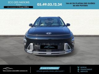 86000 : Hyundai Poitiers - Eco des Nations - HYUNDAI Kona - Kona - Noire - Traction - Hybride : Essence/Electrique