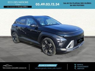 86000 : Hyundai Poitiers - Eco des Nations - HYUNDAI Kona - Kona - Noire - Traction - Hybride : Essence/Electrique