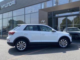59640 : Hyundai Dunkerque - Europ'Auto - VOLKSWAGEN T-Roc - T-Roc - Blanc Pur - Traction - Essence