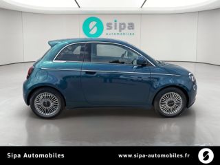33140 : Hyundai Bordeaux Sud Villenave d'Ornon - Sipa Automobiles - FIAT 500e BERLINE Nouvelle 500 - 500 III ELECTRIQUE - Vert - Automate à fonct. Continu - Courant électrique