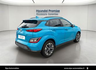 33110 : Hyundai Bordeaux Nord Le Bouscat - Sipa Automobiles - HYUNDAI KONA ELECTRIC Intuitive - KONA ELECTRIC (12/2020) - Bleu - Automate à fonct. Continu - Courant électrique