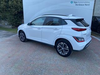33110 : Hyundai Bordeaux Nord Le Bouscat - Sipa Automobiles - HYUNDAI KONA ELECTRIC Intuitive - KONA ELECTRIC (12/2020-08/2023) - BLANC - Automate à fonct. Continu - Courant électrique
