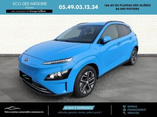 86000 : Hyundai Poitiers - Eco des Nations - HYUNDAI Kona - Kona - Bleu - Traction - Electrique