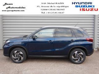 52000 : Hyundai Chaumont - Garage Michel Bazin - SUZUKI Vitara - Vitara - So'Color Sphere Blue Pearl/Black métal - Transmission intégrale - Essence/Micro-Hybride