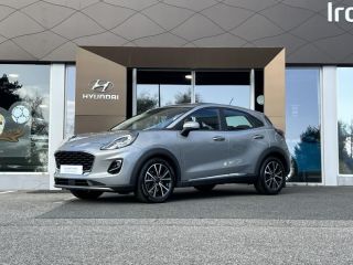 29000 : Hyundai Quimper - Iroise Automobiles - FORD Puma - Puma - Fashion Gris Magnetic Métallisée - Traction - Essence/Micro-Hybride