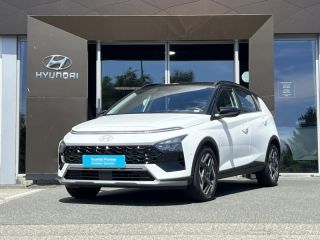 29000 : Hyundai Quimper - Iroise Automobiles - HYUNDAI Bayon - Bayon - Atlas White/Toit+rétros Black - Traction - Essence
