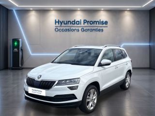 85000 : Hyundai MoceanRent | La Roche-sur-Yon - Océane Auto - SKODA KAROQ Style - KAROQ - Blanc - Automate sequentiel - Essence sans plomb