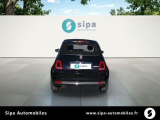 33110 : Hyundai Bordeaux Nord Le Bouscat - Sipa Automobiles - FIAT 500C SERIE 8 EURO 6D-TEMP Lounge - 500 II - Noir - Boîte manuelle - Essence sans plomb
