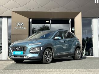 29000 : Hyundai Quimper - Iroise Automobiles - HYUNDAI Kona - Kona - Blue Lagoon - Traction - Hybride : Essence/Electrique
