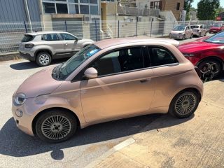 04100 : Hyundai Manosque - Pedinielli - FIAT 500e BERLINE MY22 SERIE 1 STEP 1 Action Plus - 500 III ELECTRIQUE - Rose Gold - Automate à fonct. Continu - Courant électrique