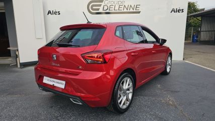 30100 : Hyundai Alès - Auto Hall - SEAT IBIZA FR - IBIZA V - Rouge - Automate sequentiel - Essence sans plomb