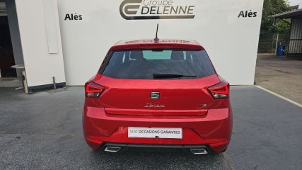 30100 : Hyundai Alès - Auto Hall - SEAT IBIZA FR - IBIZA V - Rouge - Automate sequentiel - Essence sans plomb