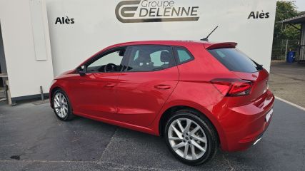 30100 : Hyundai Alès - Auto Hall - SEAT IBIZA FR - IBIZA V - Rouge - Automate sequentiel - Essence sans plomb