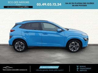 86000 : Hyundai Poitiers - Eco des Nations - HYUNDAI Kona - Kona - Bleu - Traction - Electrique