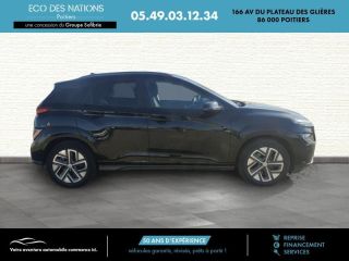 86000 : Hyundai Poitiers - Eco des Nations - HYUNDAI Kona - Kona - Phantom Black Métal - Traction - Electrique