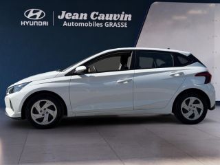06130 : Hyundai Grasse - Garage Jean Cauvin - HYUNDAI i20 Initia - i20 III - Blanc - Boîte manuelle - Essence sans plomb