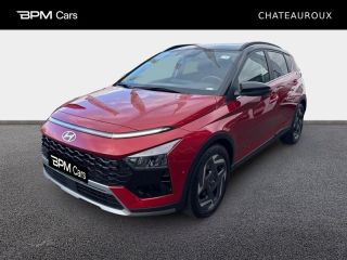 36000 : Hyundai Châteauroux - BPM Cars - HYUNDAI Bayon - Bayon - Dragon Red Métal/Toit+rétros Black - Traction - Essence