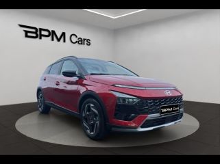36000 : Hyundai Châteauroux - BPM Cars - HYUNDAI Bayon - Bayon - Dragon Red Métal/Toit+rétros Black - Traction - Essence