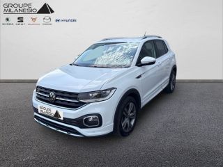 13300 : Hyundai Salon de Provence - Cap Milanesio - VOLKSWAGEN T-CROSS R-Line Tech - T-CROSS - Blanc - Automate sequentiel - Essence sans plomb