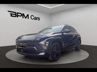 75013 : Hyundai Paris 13 - BPM Cars - HYUNDAI Kona - Kona - Sailing Blue métallisé - Traction - Electrique