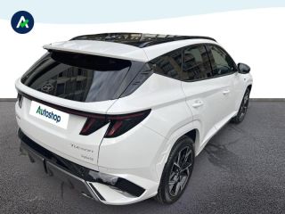 75013 : Hyundai Paris 13 - BPM Cars - HYUNDAI Tucson - Tucson - Serenity White Métal - Traction - Hybride : Essence/Electrique