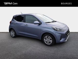 18230 : Hyundai Bourges - BPM Cars - HYUNDAI i10 - i10 - Aqua Turquoise Métal - Traction - Essence