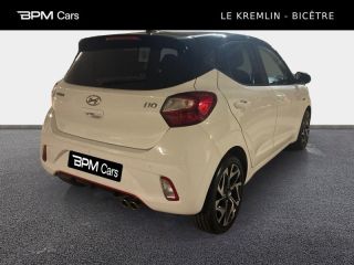 94270 : Hyundai Kremlin-Bicêtre - BPM Cars - HYUNDAI i10 - i10 - Atlas White/Toit/rétros Black - Traction - Essence
