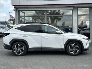 57200 : Hyundai Sarreguemines - Theobald Automobiles - HYUNDAI Tucson - Tucson - Atlas White - Traction - Hybride : Essence/Electrique