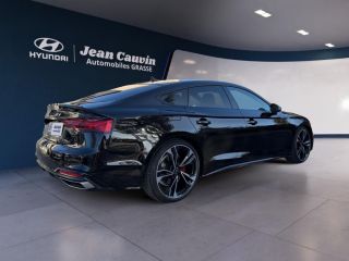 06130 : Hyundai Grasse - Garage Jean Cauvin - AUDI A5 SPORTBACK Competition - A5 II - Noir - Automate sequentiel - Diesel