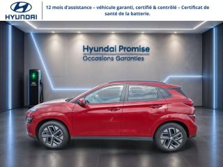 56000 : Hyundai Vannes - Park Lann Automobiles - HYUNDAI Kona - Kona - Sunset Red Métal - Traction - Electrique