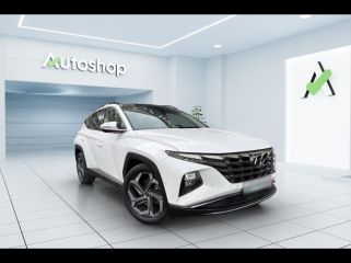 75013 : Hyundai Paris 13 - BPM Cars - HYUNDAI Tucson - Tucson - Polar White - Transmission intégrale - Hybride rechargeable : Essence/Electrique