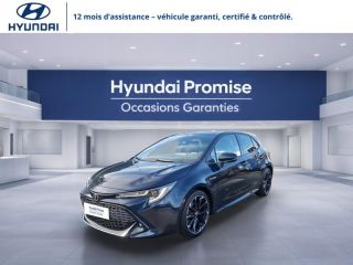 56000 : Hyundai Vannes - Park Lann Automobiles - TOYOTA Corolla - Corolla - Bleu de Prusse métallisé Bi-ton - Traction - Hybride : Essence/Electrique
