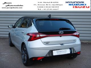 52000 : Hyundai Chaumont - Garage Michel Bazin - HYUNDAI i20 - i20 - Sleek Silver Métal/Toit/rétros Black - Traction - Essence/Micro-Hybride