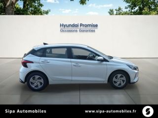 33110 : Hyundai Bordeaux Nord Le Bouscat - Sipa Automobiles - HYUNDAI i20 Initia - i20 (08/2023) - BLANC - Boîte manuelle - Essence sans plomb