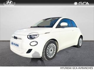 50300 : Hyundai Avranches - GCA - FIAT 500 - 500 - Blanc - Traction - Electrique