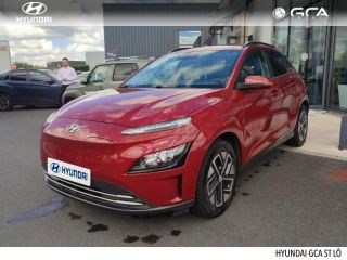 50000 : Hyundai Saint-Lô - GCA - HYUNDAI Kona - Kona - Sunset Red Métal - Traction - Electrique