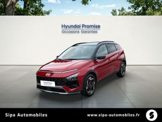 33110 : Hyundai Bordeaux Nord Le Bouscat - Sipa Automobiles - HYUNDAI BAYON Executive - BAYON - DRAGON RED/PHANTOM BLACK. - Automate sequentiel - Essence sans plomb