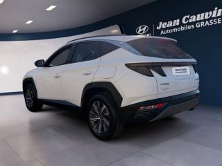 06130 : Hyundai Grasse - Garage Jean Cauvin - HYUNDAI TUCSON CREATIVE - TUCSON IV - Blanc - Boîte automatique - Essence / Courant électrique