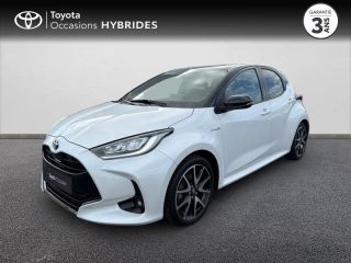50000 : Hyundai Saint-Lô - GCA - TOYOTA Yaris - Yaris - Bi-ton Blanc Lunaire / Toit noir - Traction - Hybride : Essence/Electrique