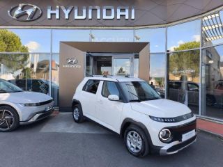 19100 : Hyundai Brive-la-Gaillarde - Garage Pouget - HYUNDAI Inster - Inster - Blanc - Traction - Electrique