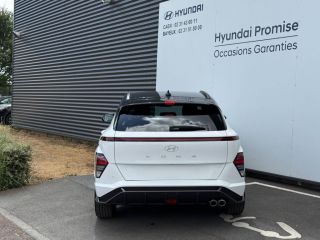 14100 : Hyundai Lisieux - Trajectoire Automobiles - HYUNDAI Kona - Kona - Atlas White/Toit/rétros Black - Traction - Hybride : Essence/Electrique