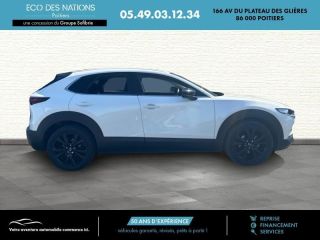 86000 : Hyundai Poitiers - Eco des Nations - MAZDA CX-30 - CX-30 - Snowflake White Pearl Mica - Traction - Essence/Micro-Hybride