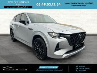 86000 : Hyundai Poitiers - Eco des Nations - MAZDA CX-60 - CX-60 - Sonic Silver métallisé - Transmission intégrale - Hybride rechargeable : Essence/Electrique