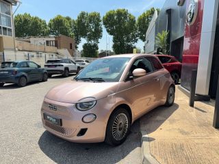 04100 : Hyundai Manosque - Pedinielli - FIAT 500e 3+1 Nouvelle 500 - 500 III ELECTRIQUE - Rouge - Automate à fonct. Continu - Courant électrique