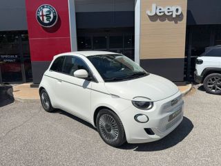 04100 : Hyundai Manosque - Pedinielli - FIAT 500e BERLINE Nouvelle 500 - 500 III ELECTRIQUE - Blanc - Automate à fonct. Continu - Courant électrique
